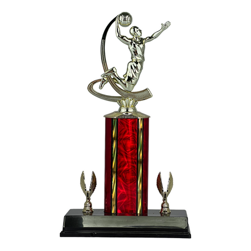 Trofeo de Tubo con Figura Serie 441 de Baloncesto